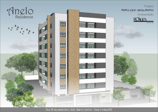 Anelo Residence, apartamentos com 3 quartos, 122 m², Dois Irmãos - RS