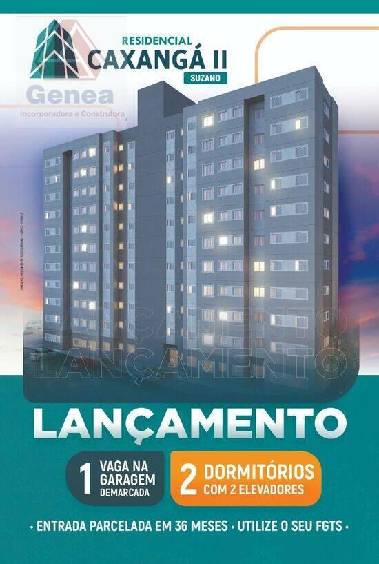 Residencial Caxanga 2, apartamentos com 2 quartos, 44 a 47 m², Suzano - SP