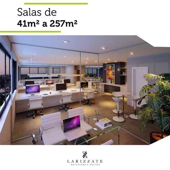 Larizzate Boulevard & Office, salas, 43 a 47 m², Itapetininga - SP