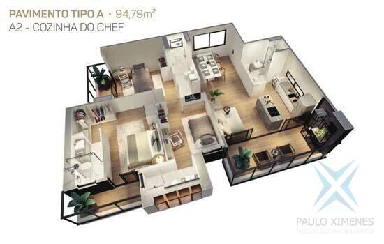 BS Flower, apartamentos com 2 a 3 quartos, 66 a 127 m², Fortaleza - CE