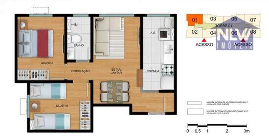 Saint Regis - Mrv2, apartamentos com 2 quartos, 32 a 43 m², São Paulo - SP