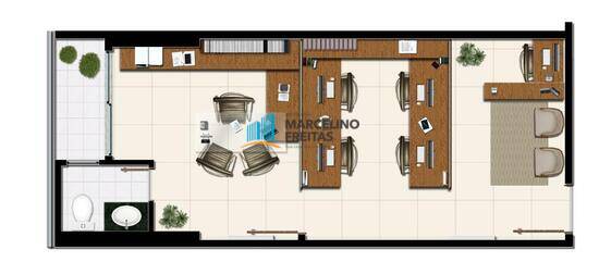 WSTC - Washington Soares Trade Center, 54 m², Fortaleza - CE