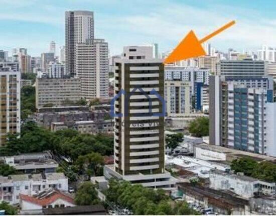 Apartamento de 60 m² Boa Vista - Recife, à venda por R$ 449.900