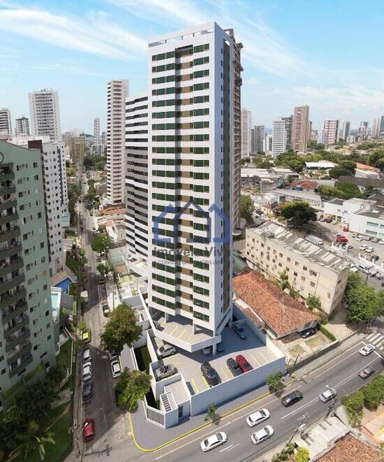 Apartamento de 57 m² Casa Amarela - Recife, à venda por R$ 399.000