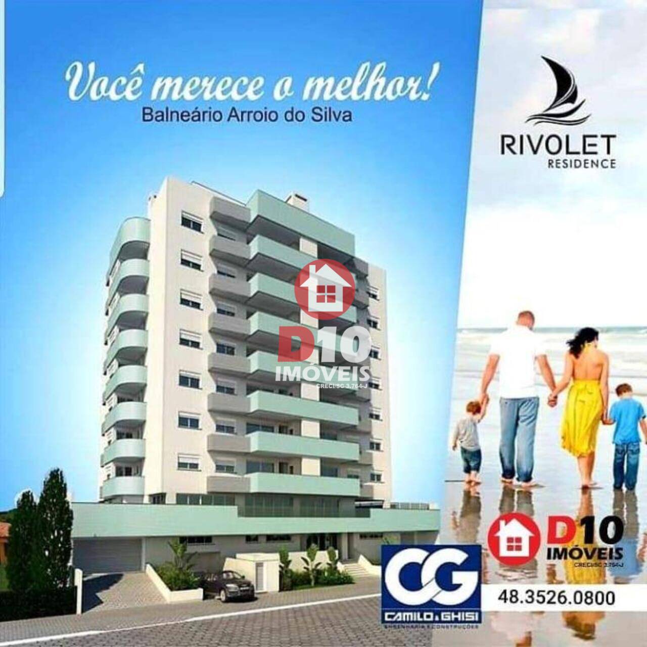 Apartamento Centro, Balneário Arroio do Silva - SC