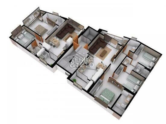 Residencial Dona Izaura, apartamentos com 3 quartos, 100 m², Patos de Minas - MG