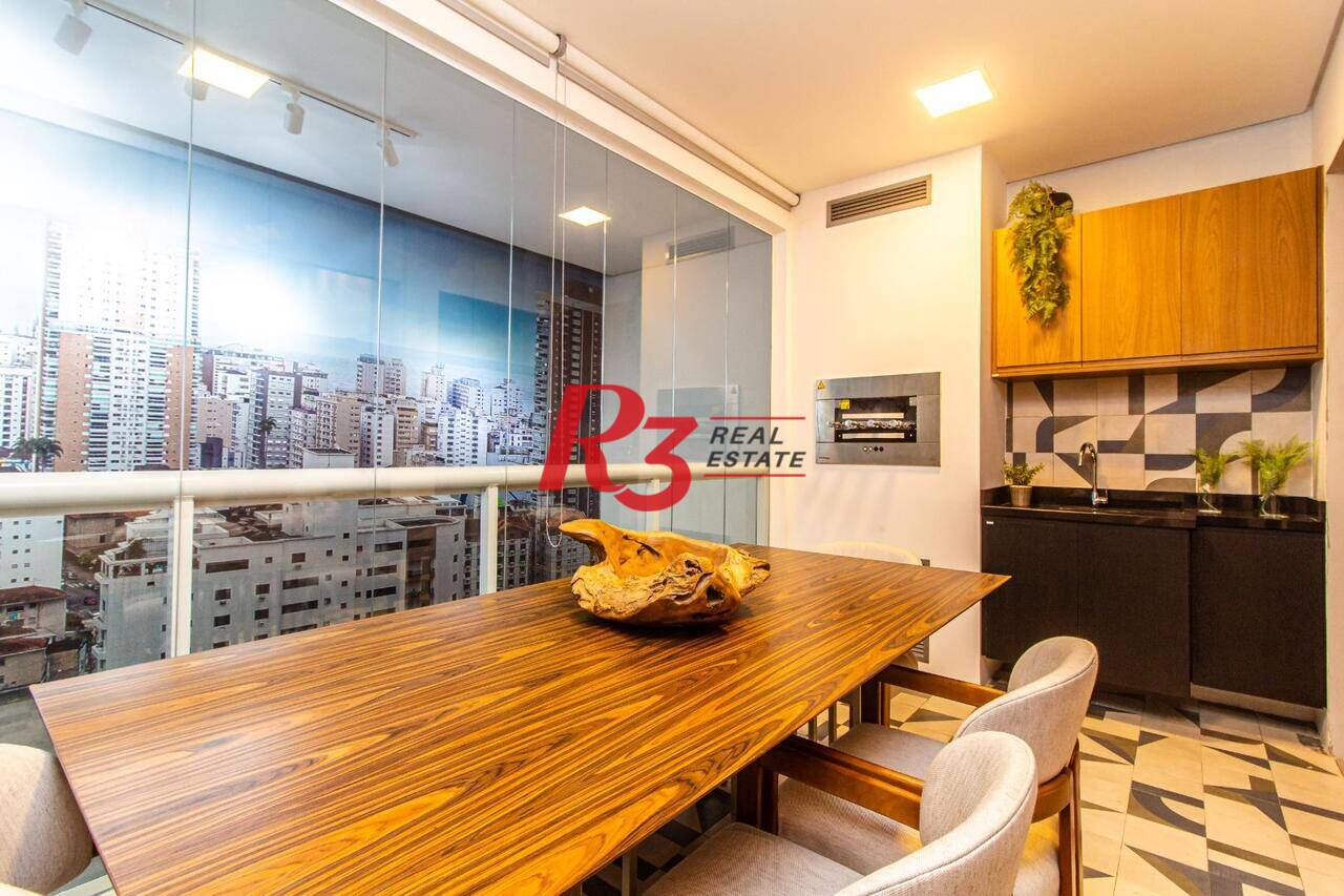 Apartamento duplex Boqueirão, Santos - SP