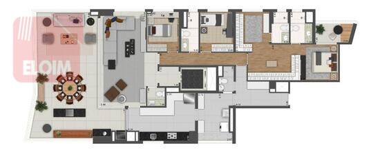 Vistta Alto da Lapa, apartamentos com 4 quartos, 218 a 218 m², São Paulo - SP