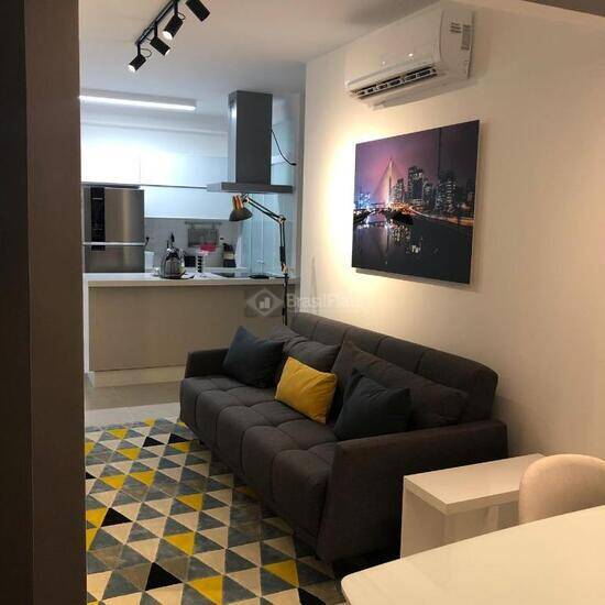 Flat de 65 m² na Michigan - Brooklin Paulista - São Paulo - SP, aluguel por R$ 6.500/mês