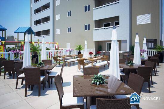 Residencial Guaraci, apartamentos com 1 a 2 quartos, 56 a 77 m², Praia Grande - SP