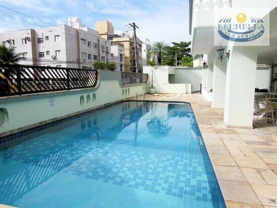 Apartamento de 120 m² Praia da Enseada – Aquário - Guarujá, à venda por R$ 460.000