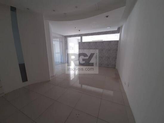 Conjunto de 126 m² Centro - Santos, aluguel por R$ 4.000/mês