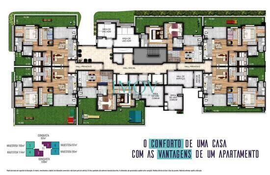 Maranata, apartamentos com 2 a 3 quartos, 55 a 75 m², São José dos Campos - SP
