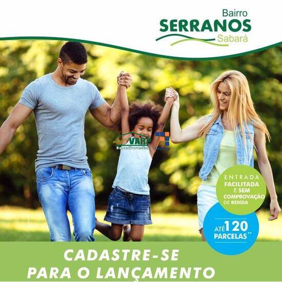 Bairro Serranos, 1.187 m², Sabará - MG