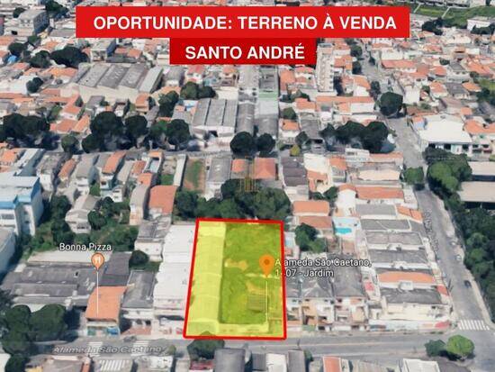 Terreno de 1.000 m² Jardim - Santo André, à venda por R$ 2.650.000