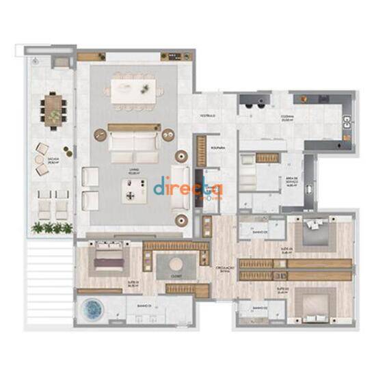 Vitra, apartamentos com 3 a 4 quartos, 278 a 580 m², Florianópolis - SC