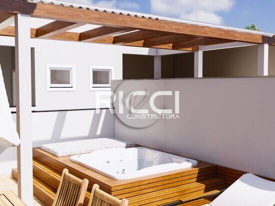 Cobertura de 43 m² na Simão Jorge - Campestre - Santo André - SP, à venda por R$ 460.000