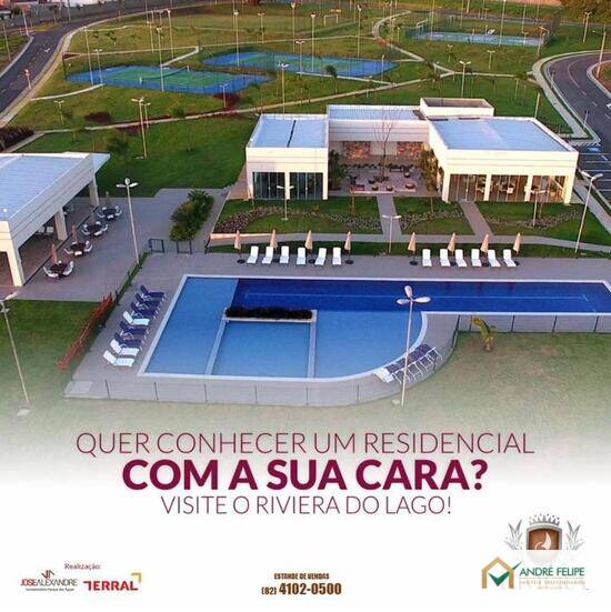 Residencial Riviera do Lago, terrenos, 300 a 345 m², Arapiraca - AL