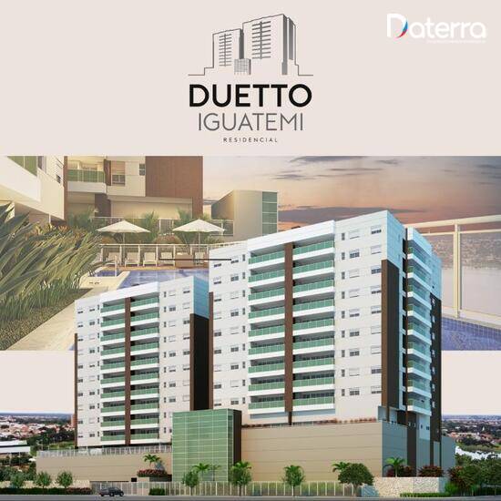 Duetto Iguatemi Residencial, apartamentos com 1 a 3 quartos, 79 a 131 m², Três Lagoas - MS