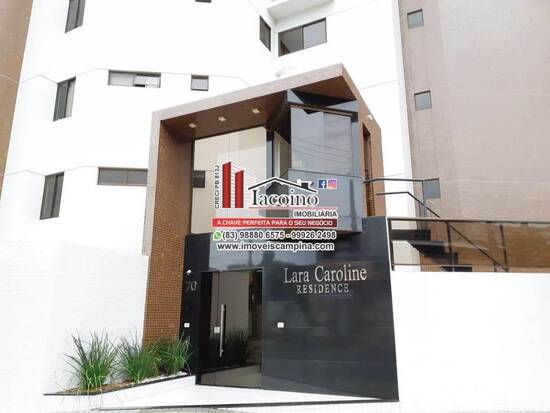 Lara Caroline Residence, com 3 quartos, 128 a 210 m², Campina Grande - PB