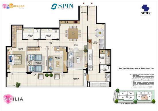 Mediterrâneo, com 3 a 4 quartos, 99 a 342 m², Niterói - RJ