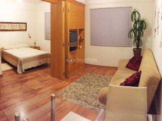Flat de 36 m² na Macuco - Indianópolis - São Paulo - SP, aluguel por R$ 2.300/mês