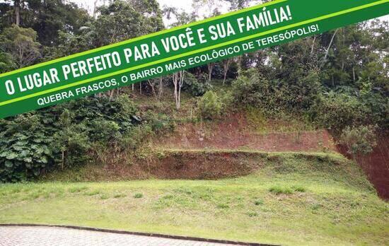 Terreno de 674 m² Quebra Frascos - Teresópolis, à venda por R$ 400.000