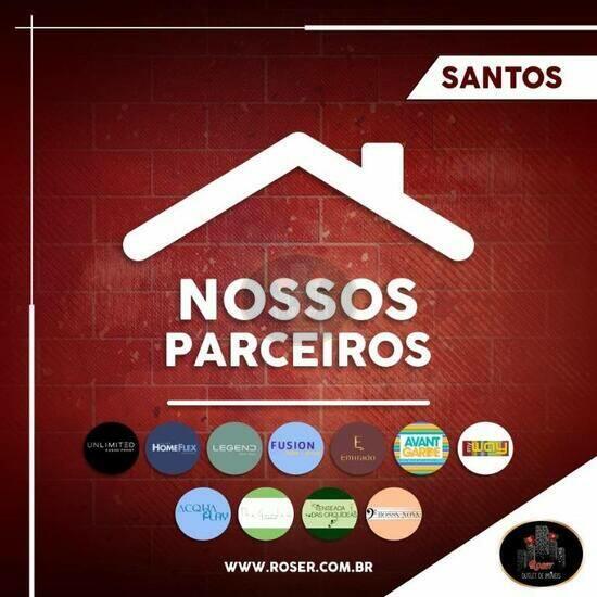 Residencial Guanandi, apartamentos com 2 quartos, 80 a 86 m², Santos - SP