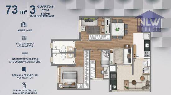 Living Exclusive Tucuruvi, apartamentos com 1 a 3 quartos, 25 a 73 m², São Paulo - SP