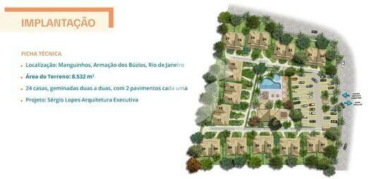 Viva Búzios Residence, casas com 4 quartos, 321 m², Armação dos Búzios - RJ