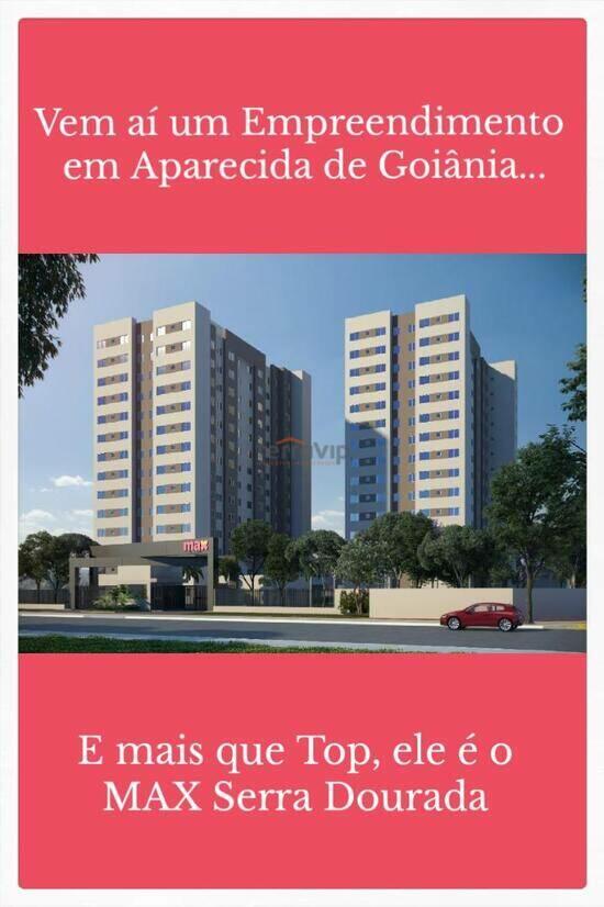 Max Serra Dourada, apartamentos com 2 quartos, 51 m², Aparecida de Goiânia - GO