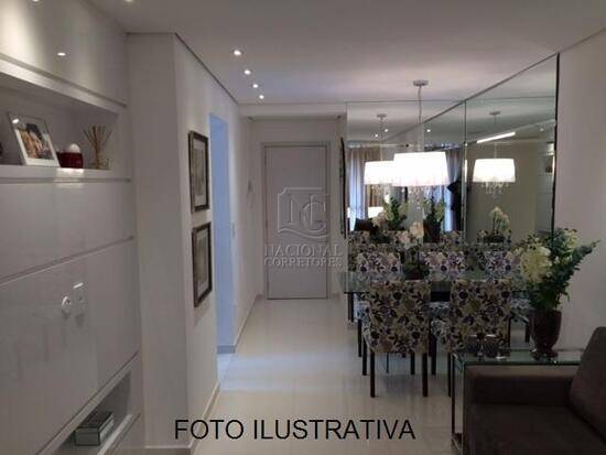 Apartamento de 65 m² Vila Camilópolis - Santo André, à venda por R$ 480.000