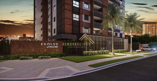 Evolve, apartamentos com 2 a 3 quartos, 66 a 105 m², Curitiba - PR