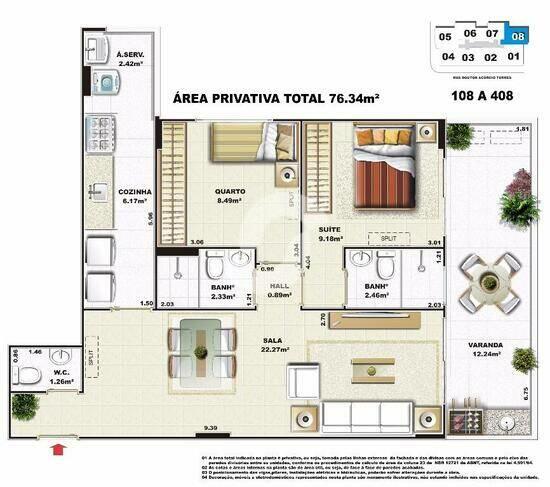 Lake View, com 1 a 3 quartos, 69 a 154 m², Niterói - RJ