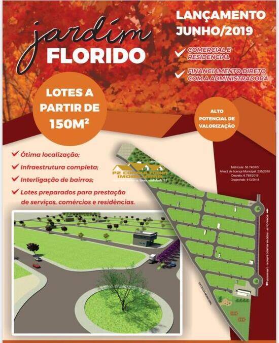 Jardim Florido, terrenos, 150 a 151 m², Capivari - SP