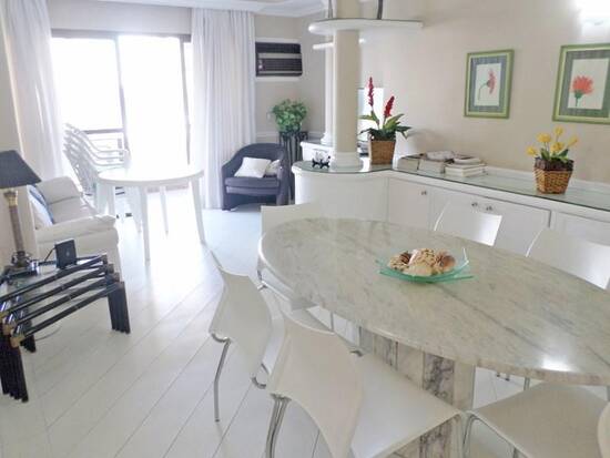 Apartamento de 130 m² Praia da Enseada - Guarujá, à venda por R$ 625.000