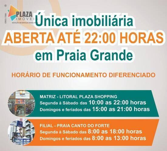 Ilha de Noronha II, apartamentos com 2 a 3 quartos, 65 a 100 m², Praia Grande - SP