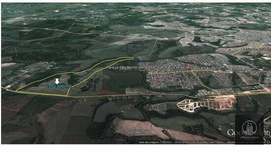 Área de 880.212 m² Parque São Bento - Sorocaba, à venda por R$ 79.100.000