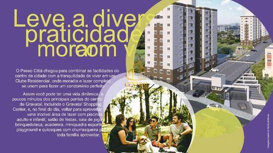 Paseo Cittá, apartamentos com 2 quartos, Gravataí - RS