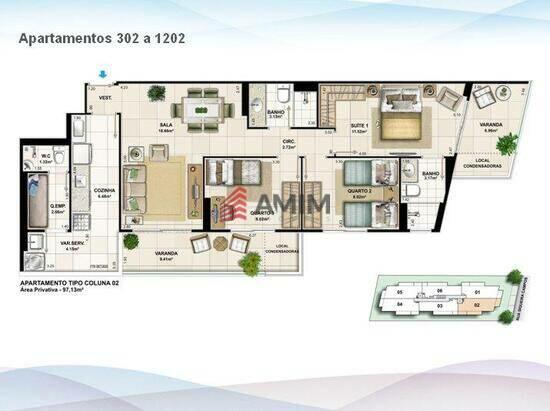 Benvivere Residencial, com 2 a 3 quartos, 81 a 189 m², Niterói - RJ