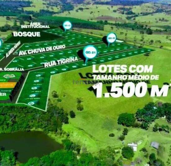 Condomínio Das Orquídeas, 1.500 m², Petrolina de Goiás - GO