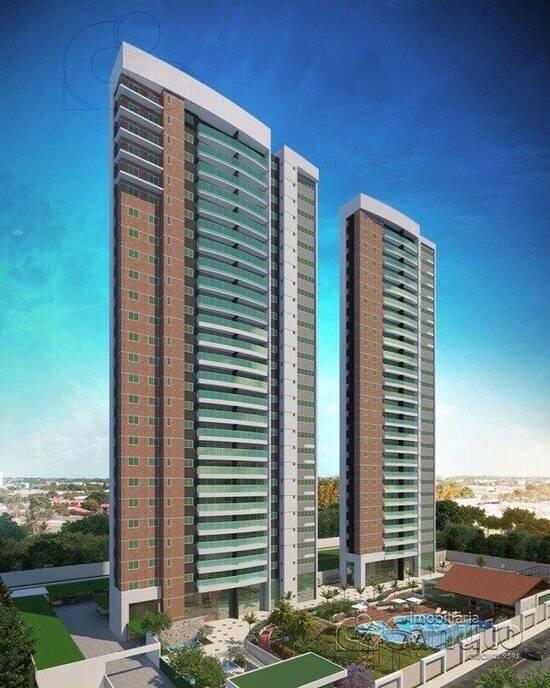 Apartamento de 98 m² na José Ilânio Couto Gondim - Lagoa Seca - Juazeiro do Norte - CE, à venda por 