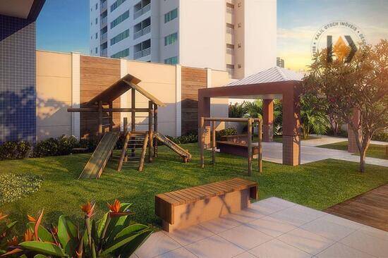 Aquarela Condominio Clube, apartamentos com 3 quartos, 57 m², Fortaleza - CE