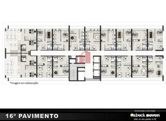 Baltimore Office Park, salas, 39 a 140 m², Porto Alegre - RS