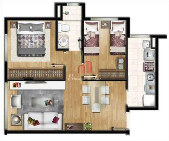 My Urban Life, apartamentos com 2 quartos, 51 a 51 m², Porto Alegre - RS