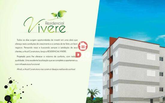 Residencial Vivere, apartamentos com 2 quartos, 55 a 57 m², Araranguá - SC