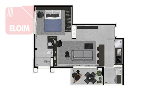 Mferraz 415, apartamentos com 1 a 2 quartos, 49 a 98 m², São Paulo - SP