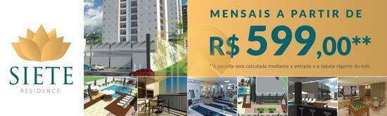 Siete Residence, com 2 a 3 quartos, 69 a 146 m², Jacareí - SP