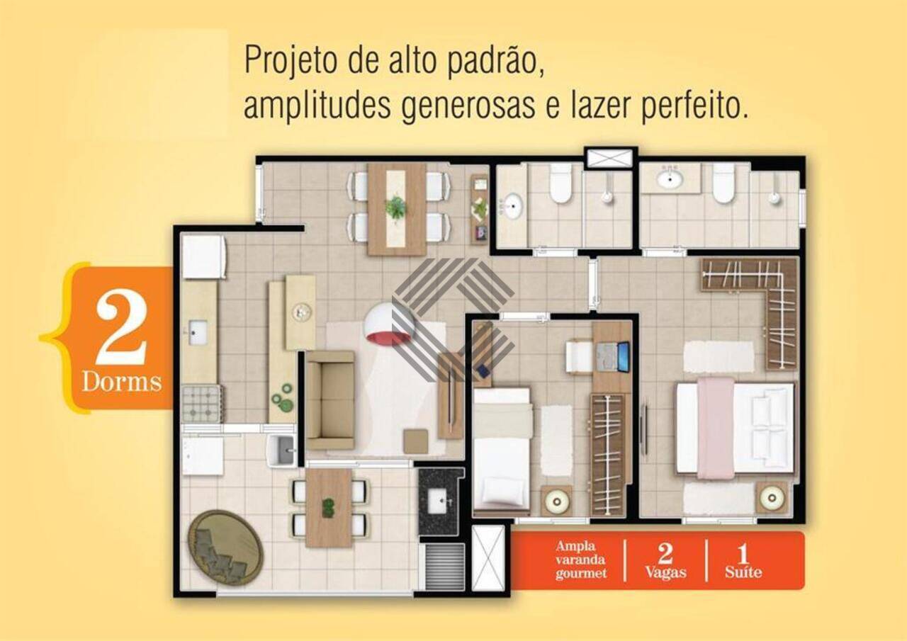 Apartamento duplex Parque Campolim, Sorocaba - SP