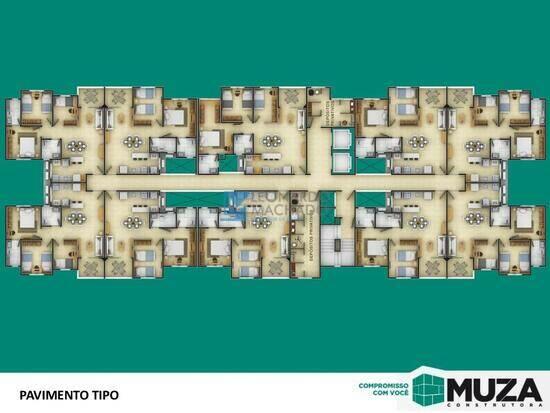 Villa Roma, apartamentos com 2 a 3 quartos, 57 a 141 m², Fortaleza - CE